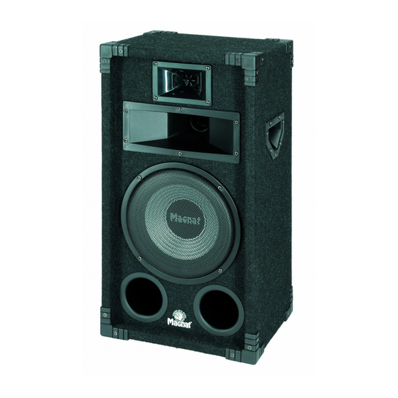 Magnat Soundforce 1200 Manuales