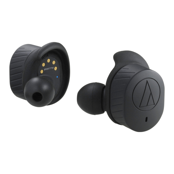 Audio-Technica ATH-SPORT7TW Manual De Usuario