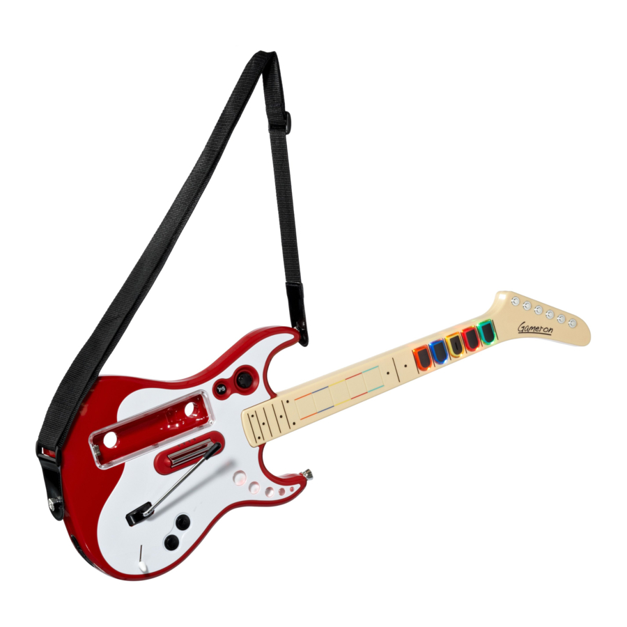 Gameron ROCKSTAR GUITAR Manuales