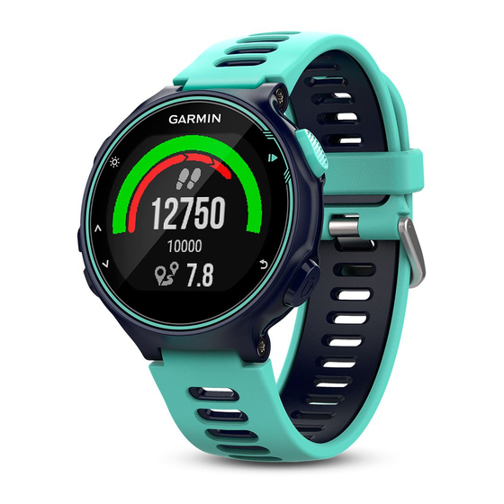 Garmin Forerunner 735XT Manual Del Usuario