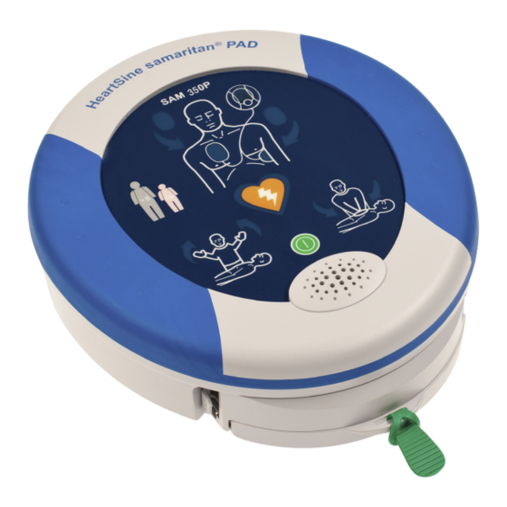 HeartSine samaritan SAM 350P Manual Del Usuario