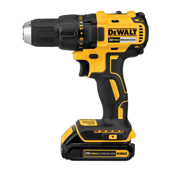 DeWalt DCD777 Manual De Instrucciones