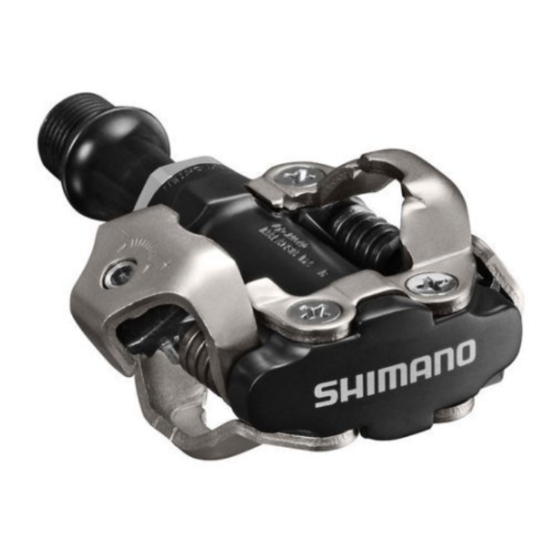 Shimano SPD Manual Del Usuario