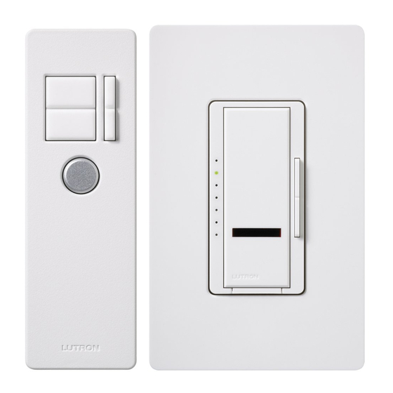 Lutron MAESTRO IR MIR-600 Instalación