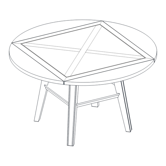 Bayside Furnishings CSC7PCHD-1N Instrucciones De Ensamble