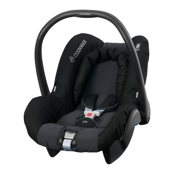 Maxi-Cosi Citi Manual Del Usuario