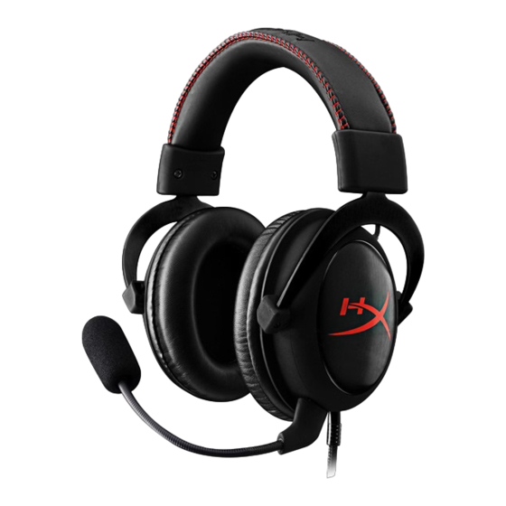 HyperX Cloud Core Wireless Guia De Inicio Rapido