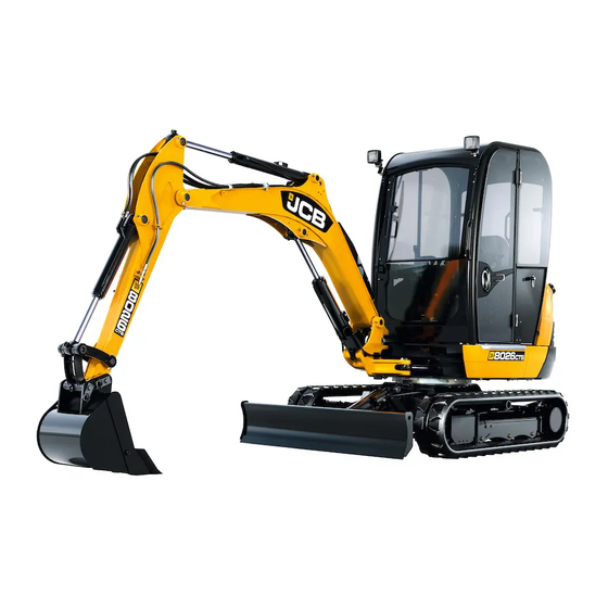 JCB 8025 ZTS Manual Del Operador