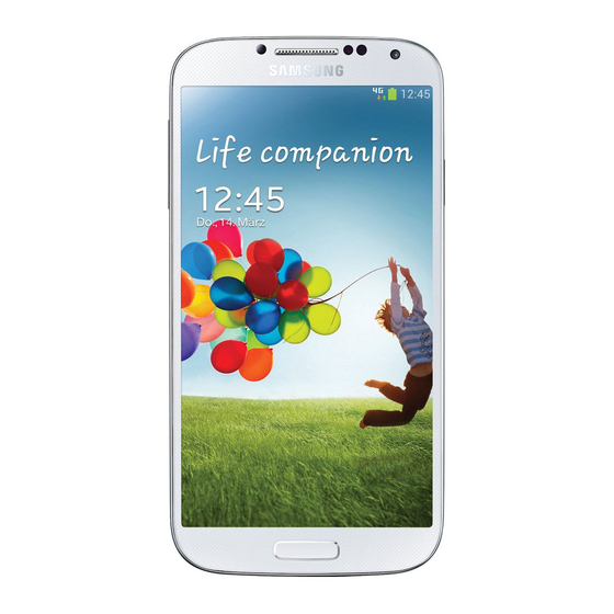 Samsung GT-I9500 Guia De Inicio Rapido