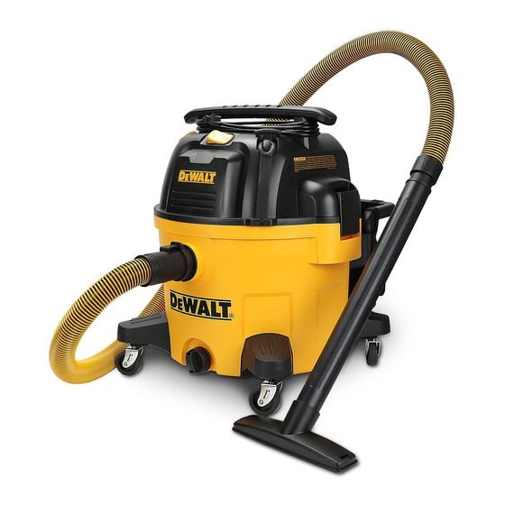 DeWalt DXV09PA Manual De Instrucciones