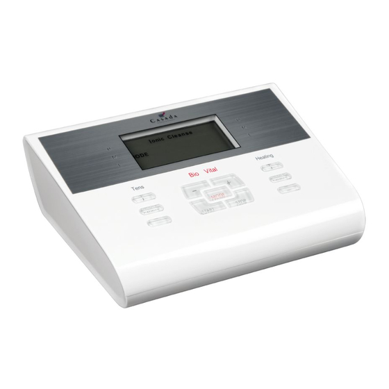 Casada BIO VITAL Manual Del Usuario