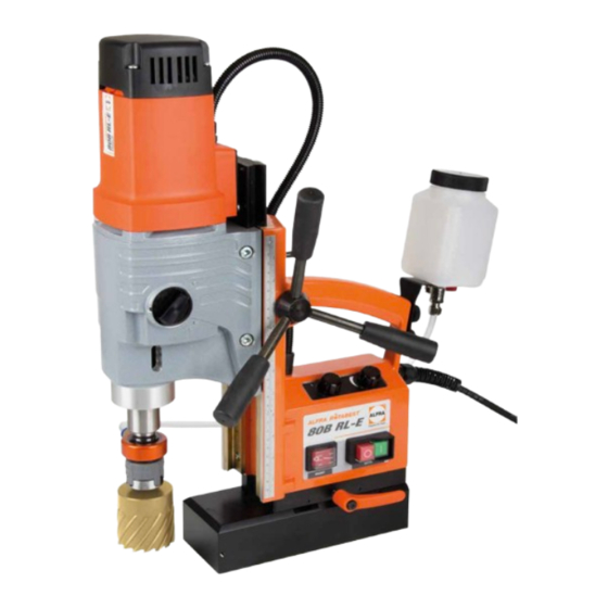 ALFRA ROTABEST 80B RL-E Manual De Instrucciones