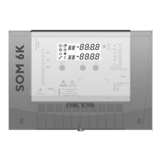 Stiebel Eltron SOM 6K Instrucciones De Montaje Y Uso