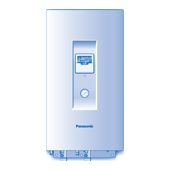 Panasonic WH-SXC09D3E8-1 Instrucciones De Operación