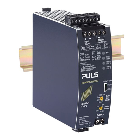 Puls UB20.241 Manual De Instrucciones