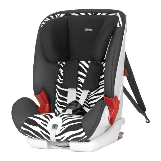 Britax Romer XTENSAFIX Manual De Instrucciones