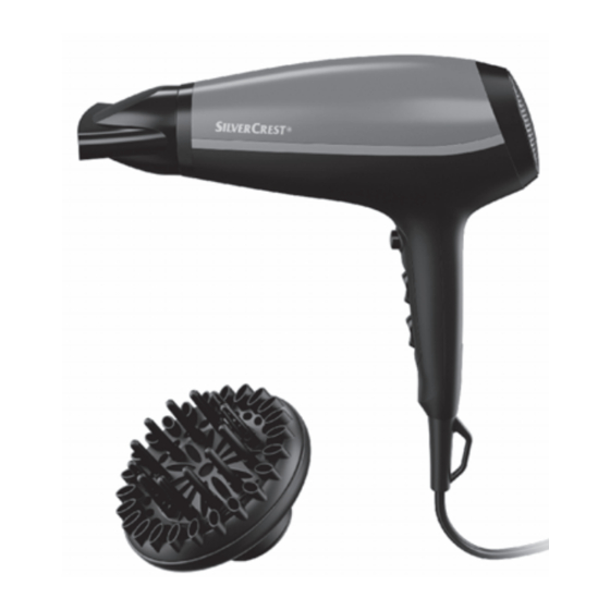 Silvercrest SHDB 2200 A1 Instrucciones Breves