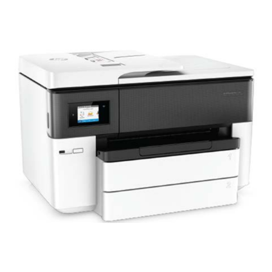 HP OfficeJet Pro 7740 Serie Manual De Instrucciones