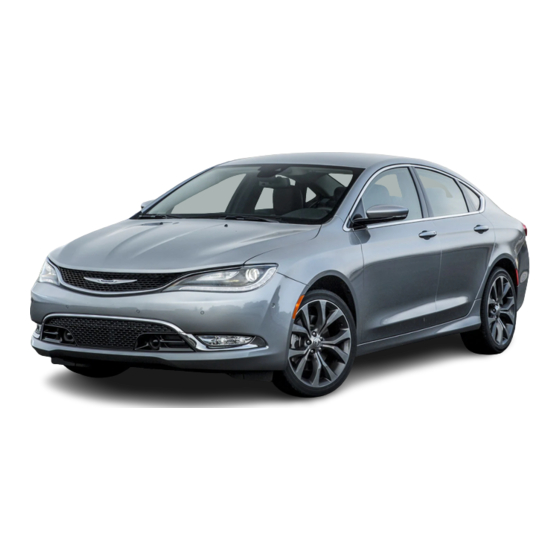 Chrysler 200 2016 Manuales