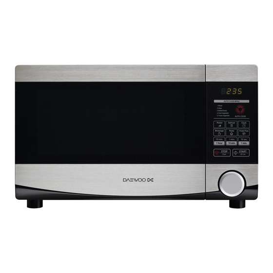 Daewoo KOR-6L4B1A27 Manual De Usuario Y Libro De Cocina