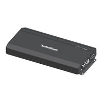 Rockford Fosgate PRIME R500-1 Instalación Y Funcionamiento