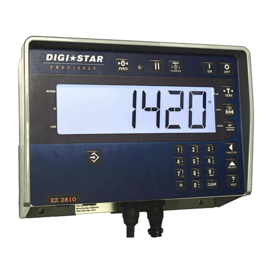 DIGI-STAR EZ2810 Manual Del Operador