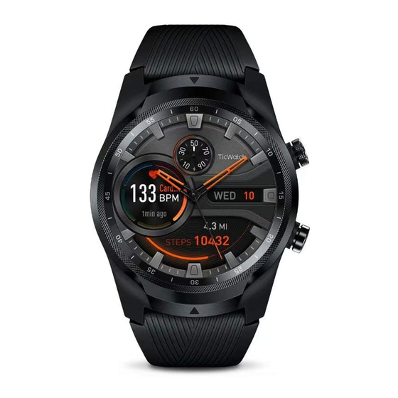 Mobvoi TicWatch Pro Manual Del Usuario