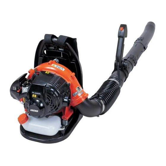 Echo PB-265ESLT Manual De Instrucciones