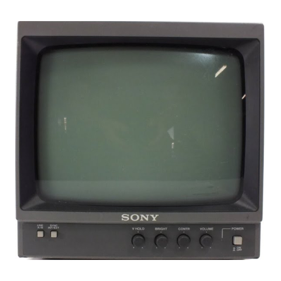 Sony PVM-96E Manual De Instrucciones