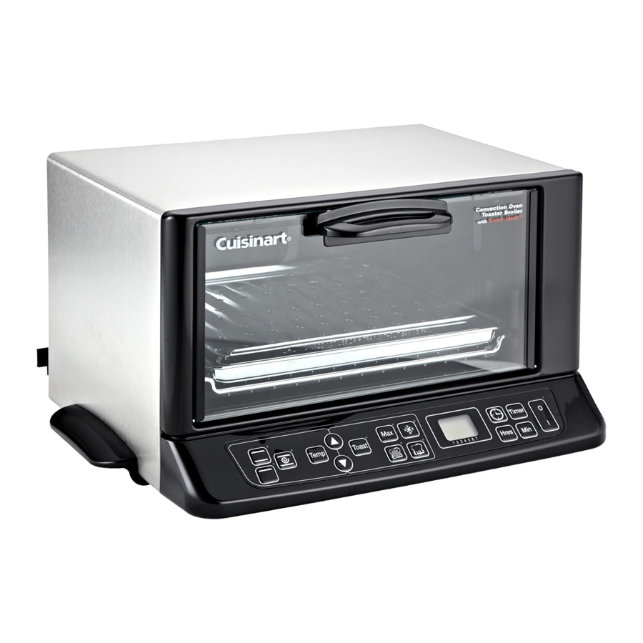 Cuisinart TOB175BE Manuales