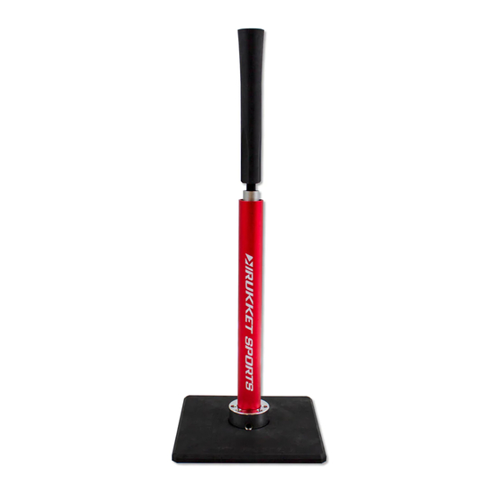 Rukket Sports RUKKET BATTING TEE Instrucciones De Montaje