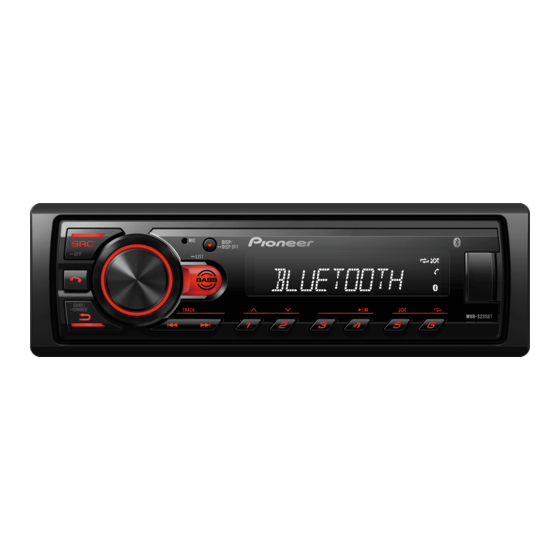 Pioneer MVH-S235BT Manual De Operación