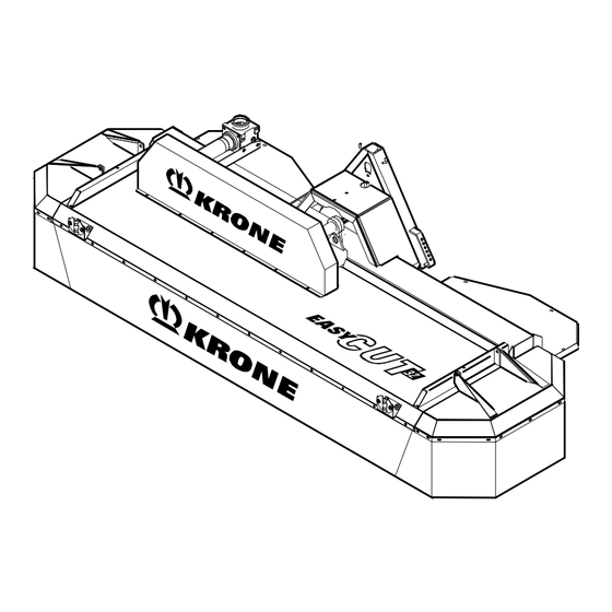 Krone EasyCut 28 Manual De Instrucciones