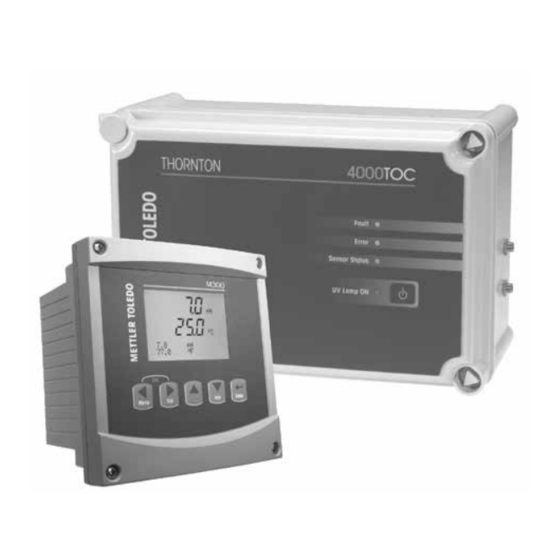 Mettler Toledo 4000TOC Guia De Inicio Rapido