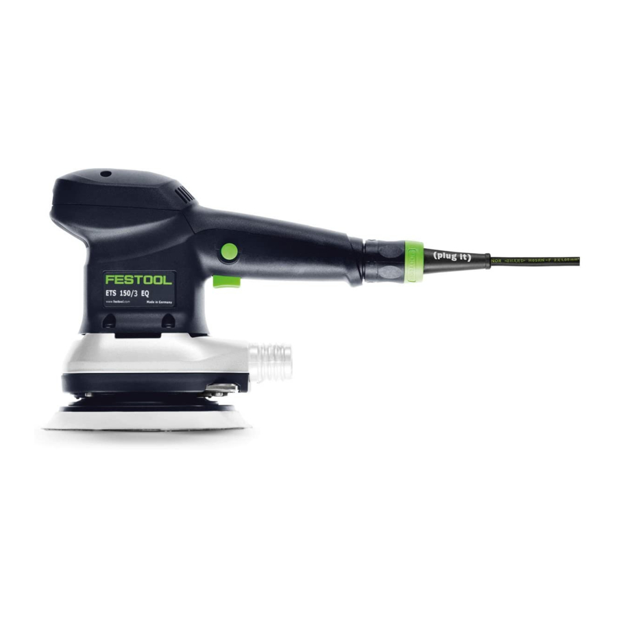 Festool ETS 150/3 EQ Instrucciones De Servicio