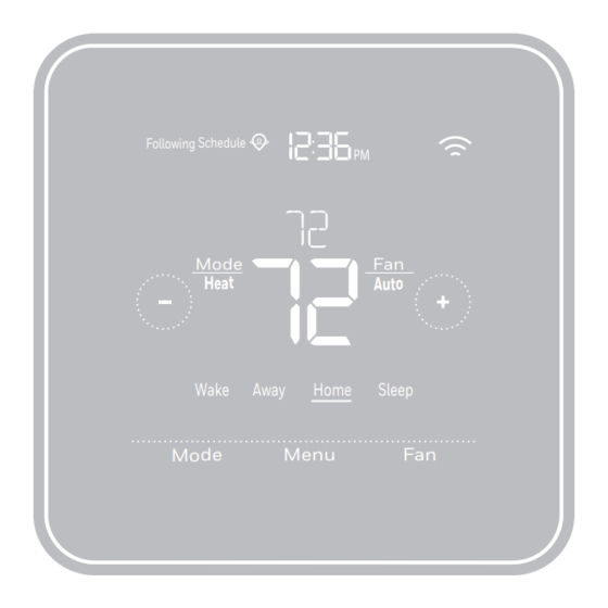 Honeywell Home T5 Smart Guía De Instalación Rápida