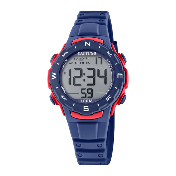 Calypso Watches IKMK5801M Manual De Instrucciones