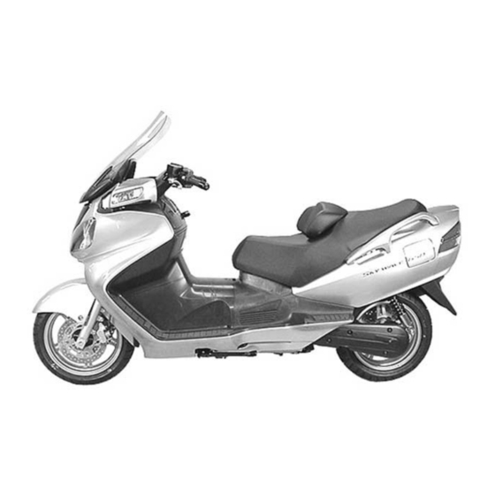 Suzuki AN650 Manual De Servicio