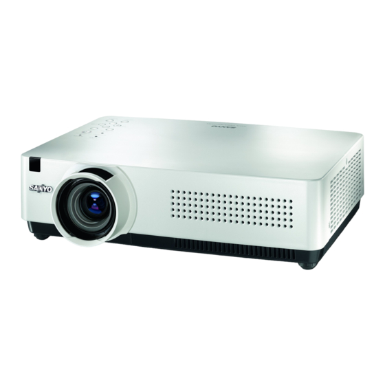 Sanyo PLC-XU300 Manual Del Usuario