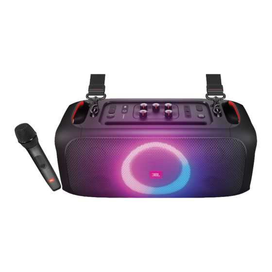 Harman JBL PARTYBOX ON-THE-GO Manual Del Propietário