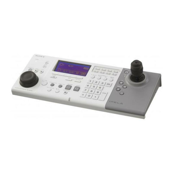 Sony IPELA RM-NS1000 Guia Del Usuario