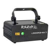 Ibiza Light LZR200RGB-MULTI Manual De Instrucciones