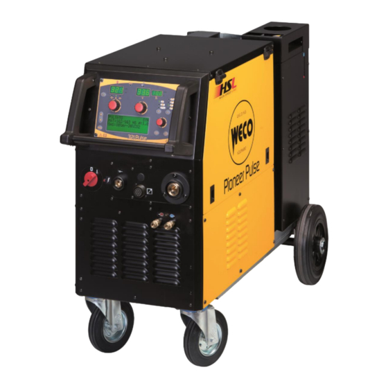 Weco Pioneer Pulse 321MKS Manual De Uso