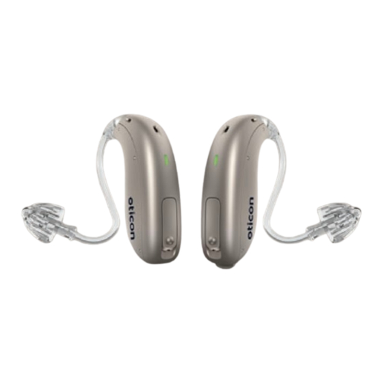 Oticon More Serie Instrucciones De Uso