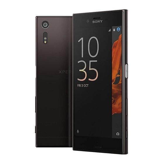 Sony Xperia XZ Guia Del Usuario