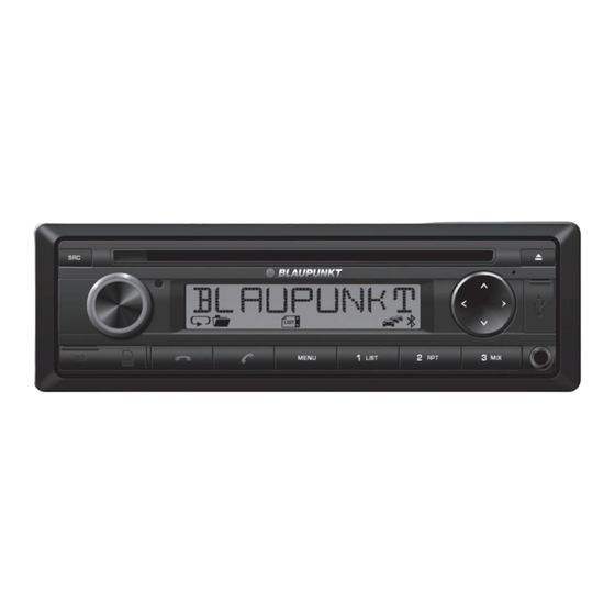 Blaupunkt Radio Professional Manuales