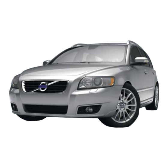 Volvo V50 2010 Guía Rápida