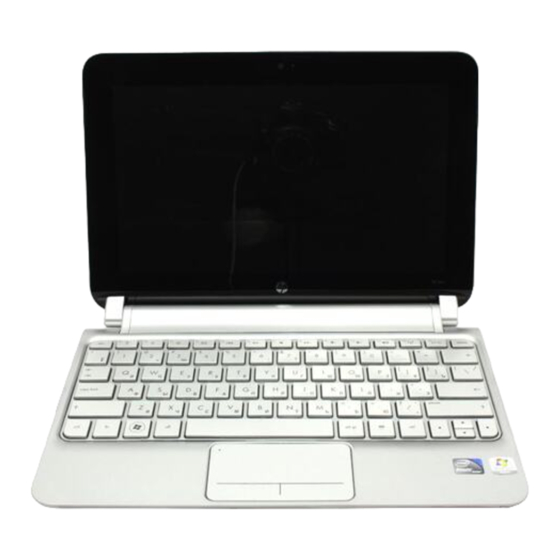 HP Mini 210 Pasos Iniciales