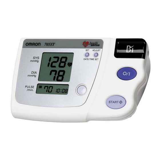 Omron 705IT Instrucciones De Uso