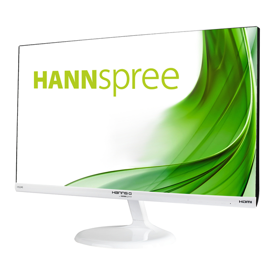 HANNspree hanns-g HS246 Manual De Usuario